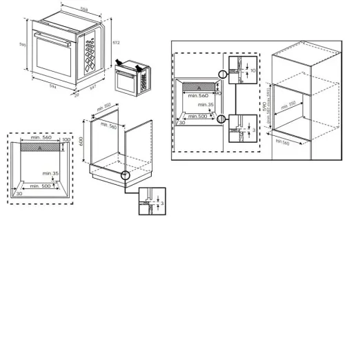 Духовой шкаф INDESIT IFO 6220 BL