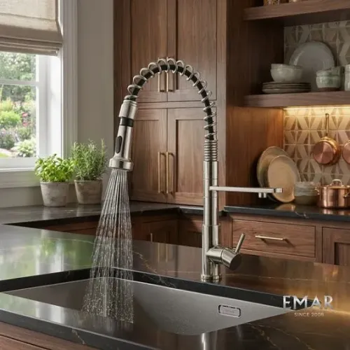 Смеситель EMAR ЕСВ-7021 сатин