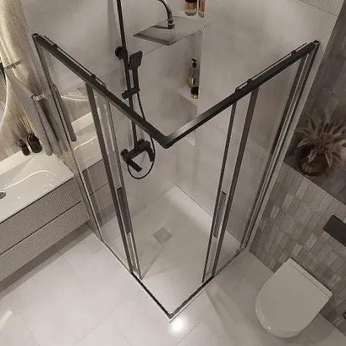 Душевое ограждение NIAGARA NG-6824-34ВLACK