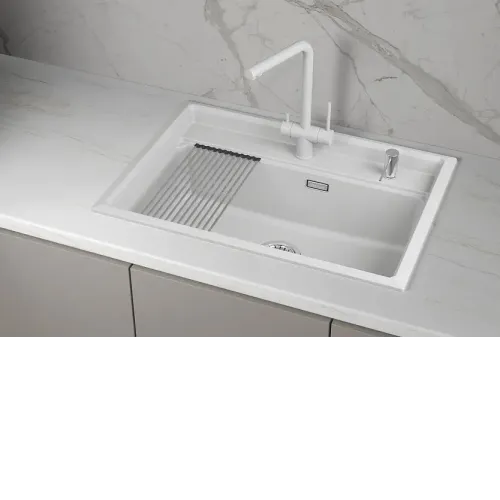 Кухонная мойка GRANULA KS-7301i арктик