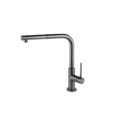 Смеситель FALMEC TREVI CORNER PVD BRUSHED GUN METAL (MTRC.00#PPF)