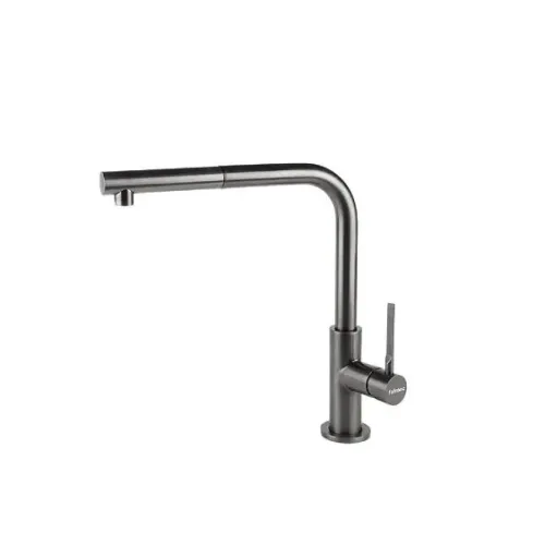 Смеситель FALMEC TREVI CORNER PVD BRUSHED GUN METAL (MTRC.00#PPF)