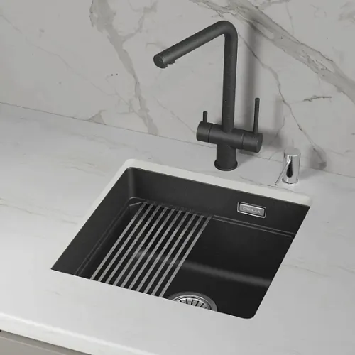Кухонная мойка GRANULA KS-4501iU чёрный
