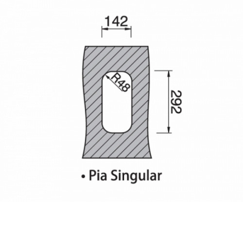 Кухонная мойка RODI Singular LUX 3,5