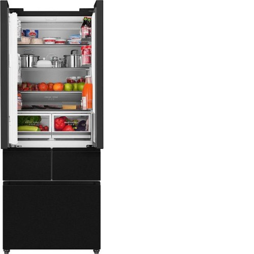 Холодильник WEISSGAUFF WFD 450 Built-in Inverter NoFrost Dark Inox