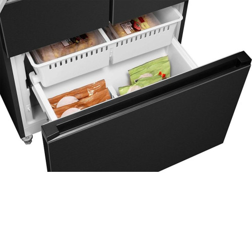 Холодильник WEISSGAUFF WFD 450 Built-in Inverter NoFrost Dark Inox