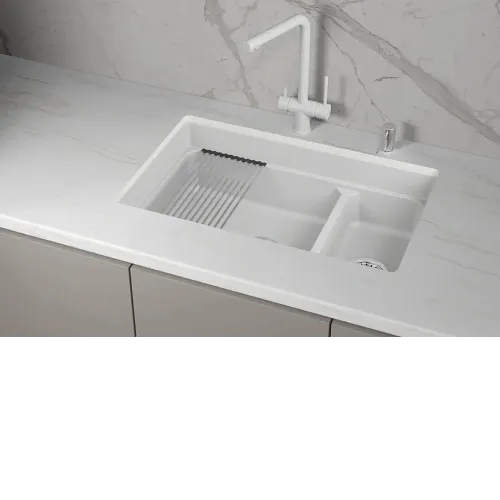 Кухонная мойка GRANULA KS-7304iU арктик