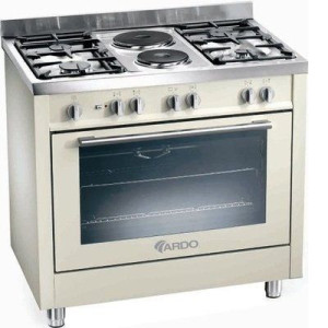 Комбинированная плита ARDESIA pl96gg42vcr слоновая кость