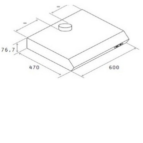 Вытяжка CANDY CFT 610/3 W