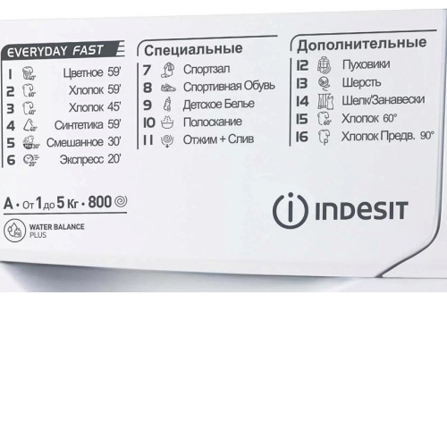 Стиральная машина INDESIT EWSB 5085 CIS