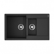 Кухонная мойка Omoikiri Daisen 86-2-BL (4993477) Artgranit/черный