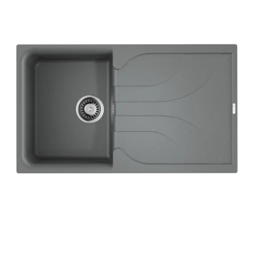 Кухонная мойка OMOIKIRI Yasugata 86-GR Tetogranit/leningrad grey (4993546)