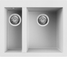 Кухонная мойка ELLECI Quadra 150 Undermount White K96