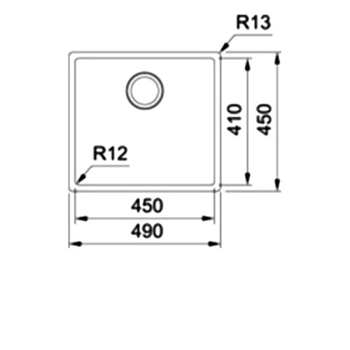 Кухонная мойка FRANKE BXX 210-45 стоп-вентиль 127.0679.183
