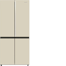Холодильник WEISSGAUFF WCD 590 NoFrost Inverter Premium Biofresh Gold Glass