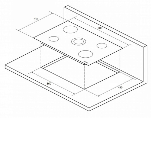 Варочная поверхность KUPPERSBERG ESO 905 F