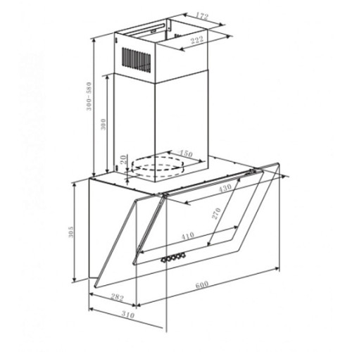 Вытяжка SCHAUB LORENZ SLD DL5117