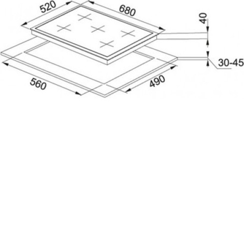 Газовая панель FRANKE FHGS 705 4G TC WH C