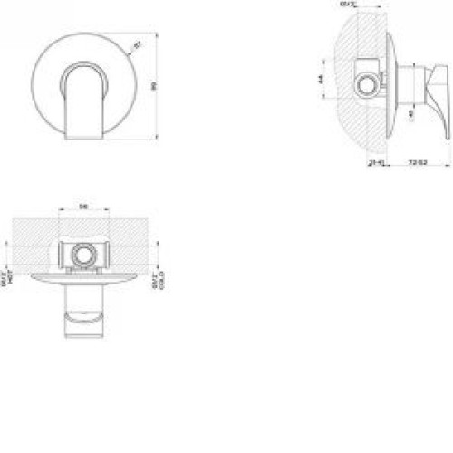Смеситель GESSI Via Solferino 49081-031
