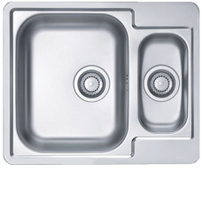 Кухонная мойка ALVEUS Maxim 50 SAT-90 1089612 (в комплекте с сифоном 1130555)