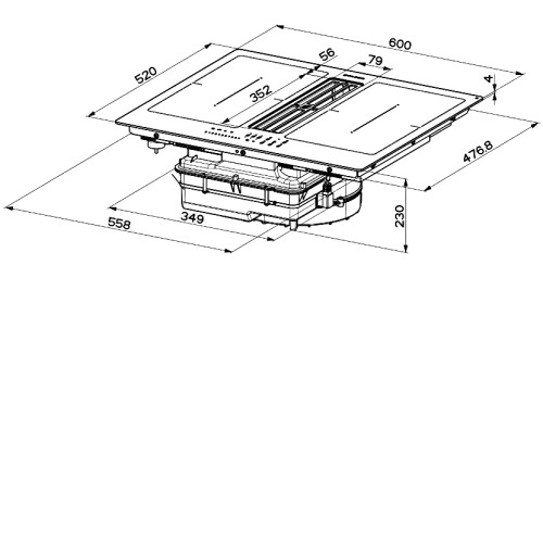 Поверхность FABER GALILEO SMART BK A600