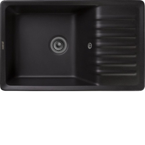 Кухонная мойка GRANFEST QUARZ GF-ZW-72 черный