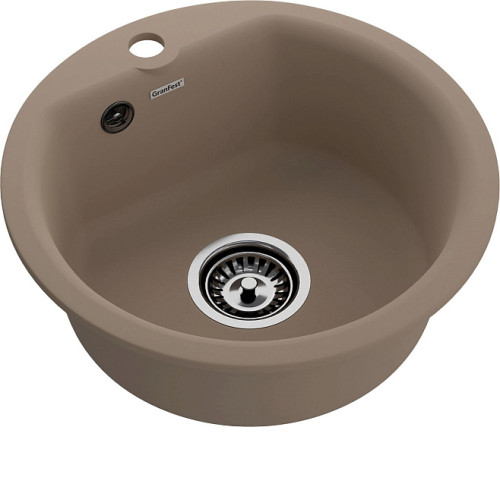 Кухонная мойка GRANFEST SMART GF-SM435 песочный