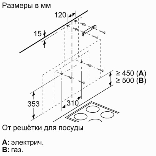Вытяжка BOSCH DWF97AK20R