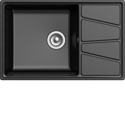 Кухонная мойка GRANFEST GF-V-780L черный