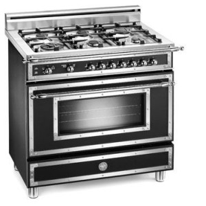 Комбинированная плита BERTAZZONI h36 6 mfe ne n/rame