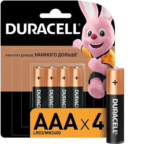 Батарейка DURACELL Basic LR03-4BL