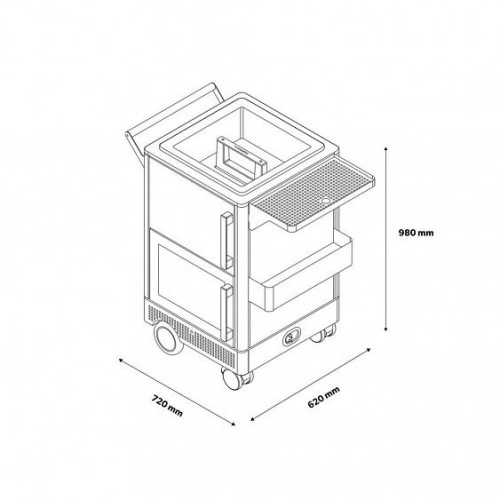Минибар DOMETIC MoBar 300 S