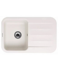 Кухонная мойка KUPPERSBERG LIRA 1B1D WHITE ALABASTER