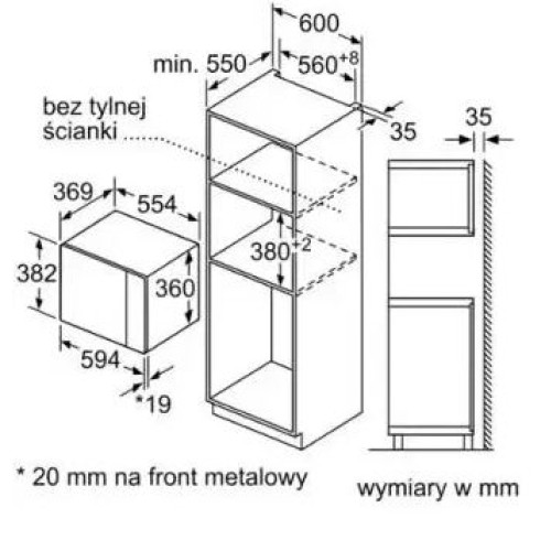 Микроволновая печь BOSCH BFL553MS0