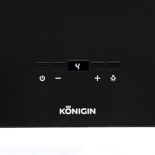 Вытяжка KONIGIN Geometry Black/Black Glass 40