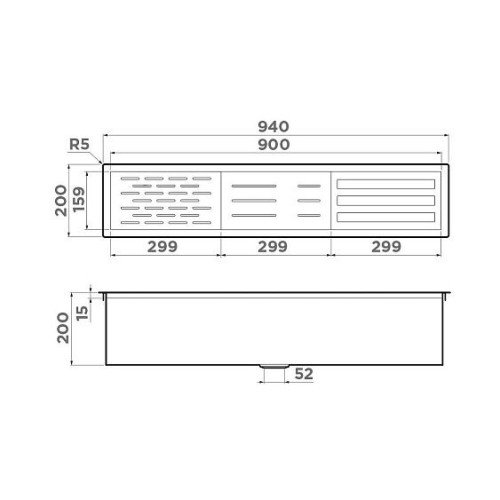 Сушка для посуды OMOIKIRI DRY-02-GM 4999020