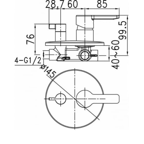 Смеситель IDDIS Sena SENSB00i67