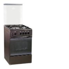 Газовая плита GRETA 1470-00-07 корич.с чугунной решёткой