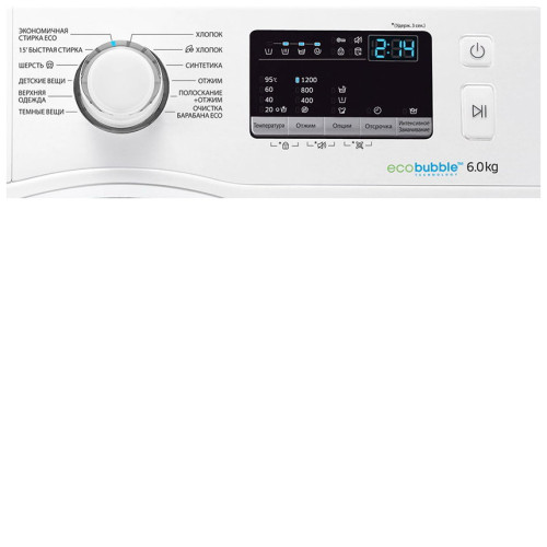Стиральная машина SAMSUNG WW60J4210JWOLD