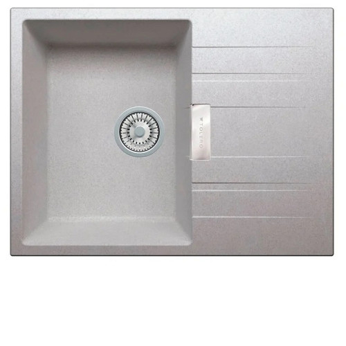 Кухонная мойка TOLERO TL-650-001 серый металлик