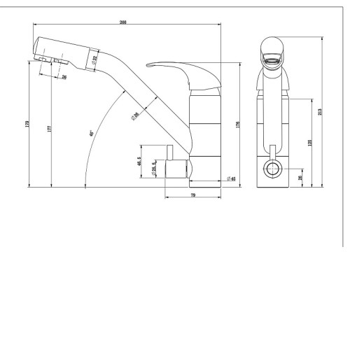 Смеситель PAULMARK Hessen He213017-331