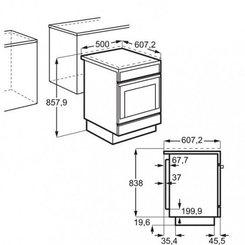 Плита ELECTROLUX RKI560200W