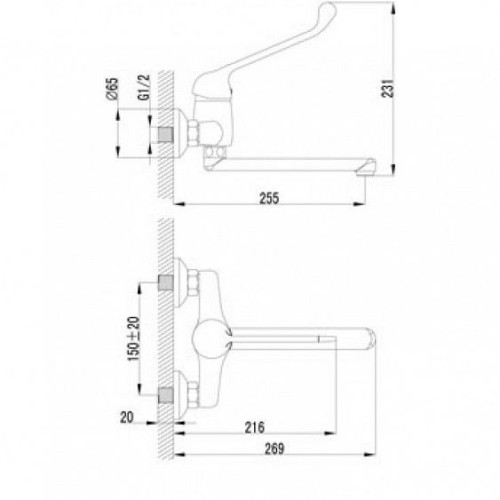 Смеситель LEMARK Project LM4611C