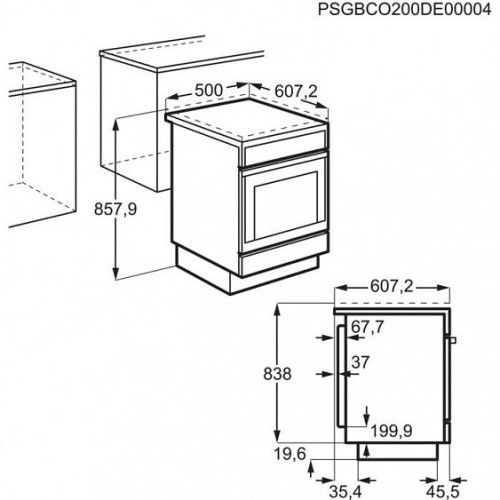 Плита ELECTROLUX RKR520200X