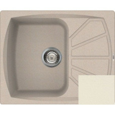 Мойка кухонная Elleci LIVING 125 granitek 62 Bianco Antico