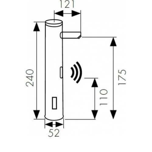 Смеситель KAISER Sensor 38521