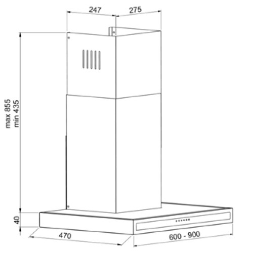 Вытяжка KUPPERSBERG DDL 660 B