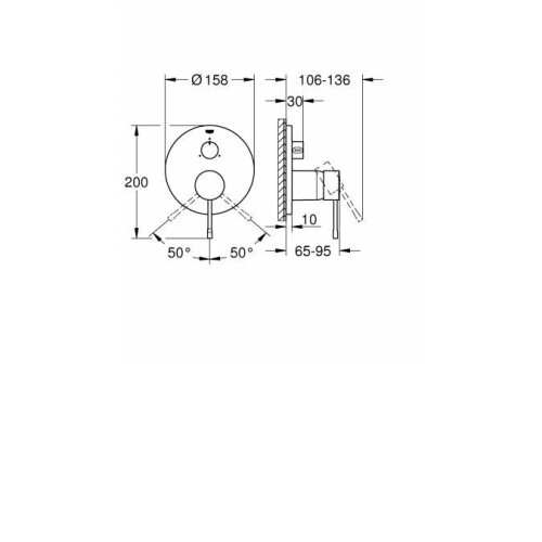 Смеситель GROHE Essence 24092001