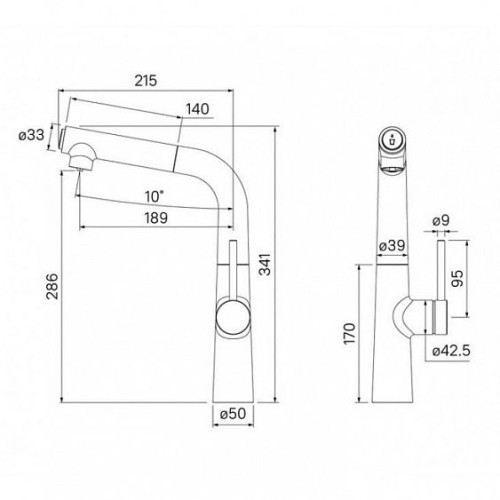 Смеситель IDDIS Pure PURSBFBi05
