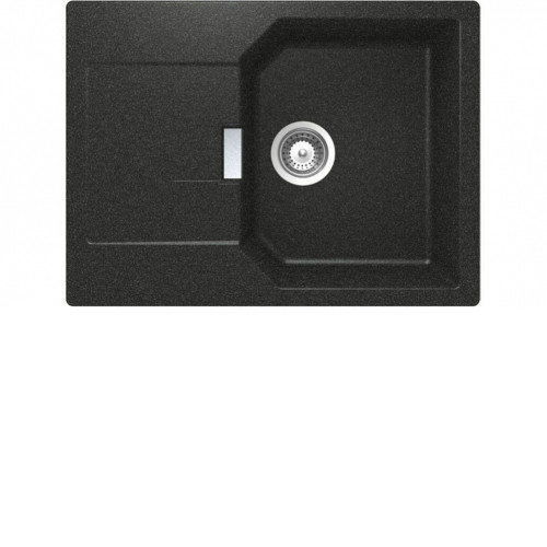 Мойка SCHOCK 700562 manhattan 45 d cristalite корз.клапан 690x510 оникс